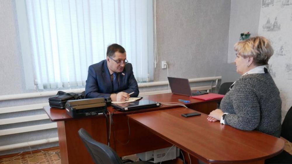 Саратовская область. Депутат Александр Нараевский посетил сёла Питерского района