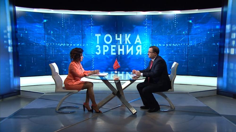 Калужская область. Депутат Законодательного Собрания от КПРФ Марина Костина приняла участие в передаче «Точка зрения» на местном телевидении