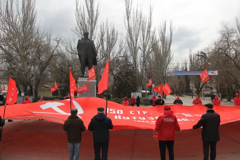 Город воинской славы Феодосия принял марш-эстафету «Наша Великая Победа»
