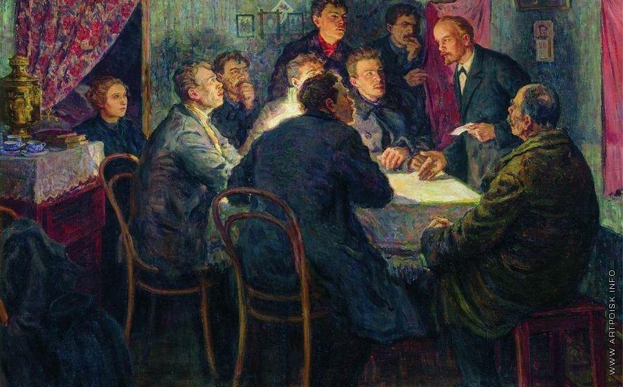 РУСО: К 150-летию В.И. Ленина. "Титан и пигмеи"