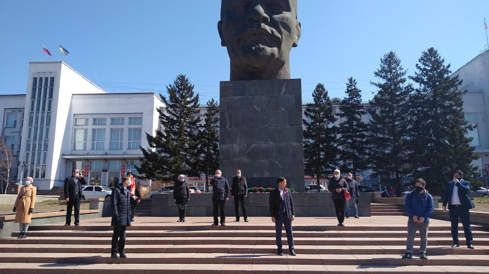 Бурятские коммунисты  отметили  юбилей  В.И. Ленина