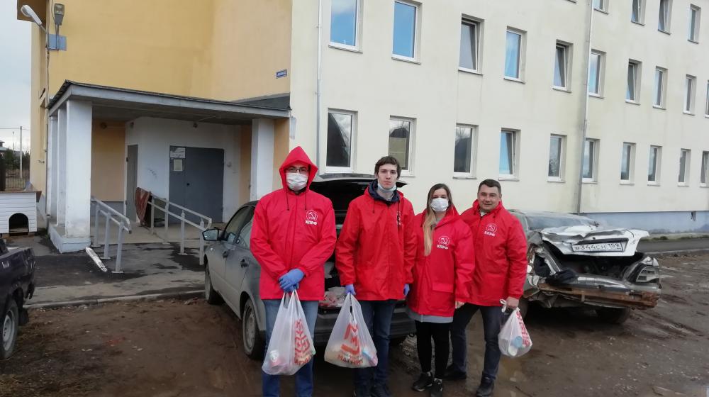 Пермские коммунисты оказали скорую продуктовую помощь самым незащищенным слоям населения
