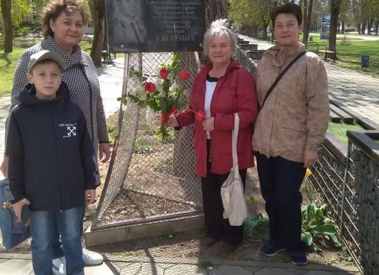 Краснодарский край. Коммунисты и беспартийные патриоты в условиях карантина отметили День советской космонавтики
