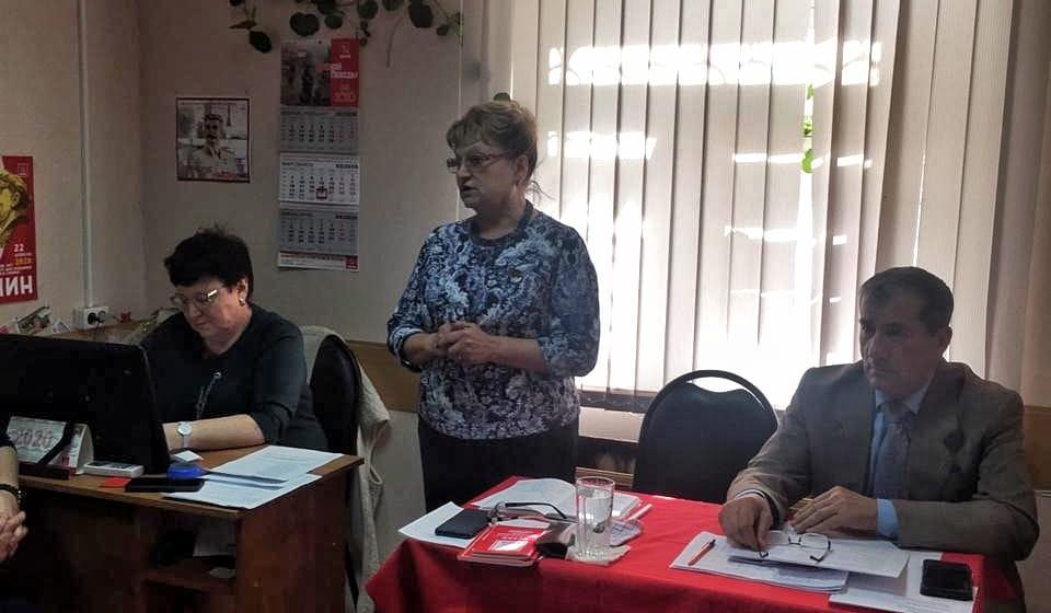 В Саратовском региональном отделении КПРФ продолжается отчетно-выборная кампания