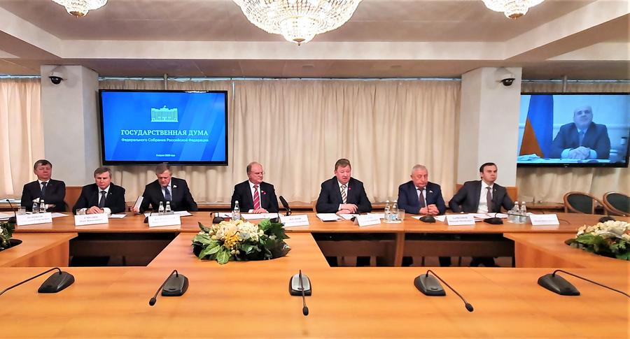 Из выступления В.И. Кашина на встрече руководства КПРФ с Председателем Правительства РФ М.В. Мишустиным