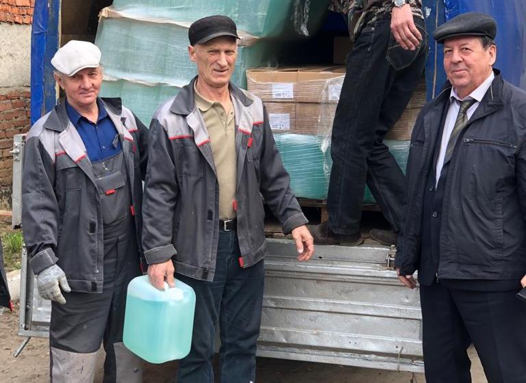 Московская область. Коммунисты Каширы помогают медицинским работникам