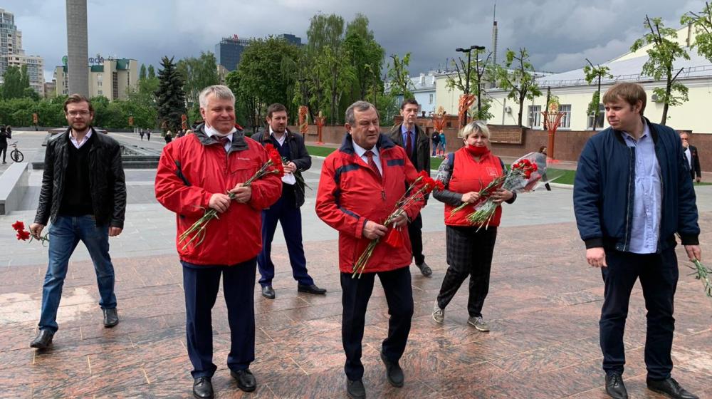Воронежская область. Знамя Победы - красное