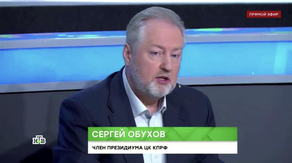 Сергей Обухов на НТВ («Место встречи»): Приватизация «ЕР» праздника Победы и задержания депутатов КПРФ в Москве