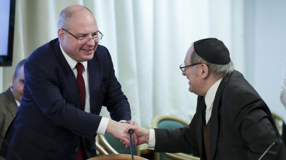 Сергей Гаврилов выразил соболезнования в связи с кончиной раввина Зиновия Когана