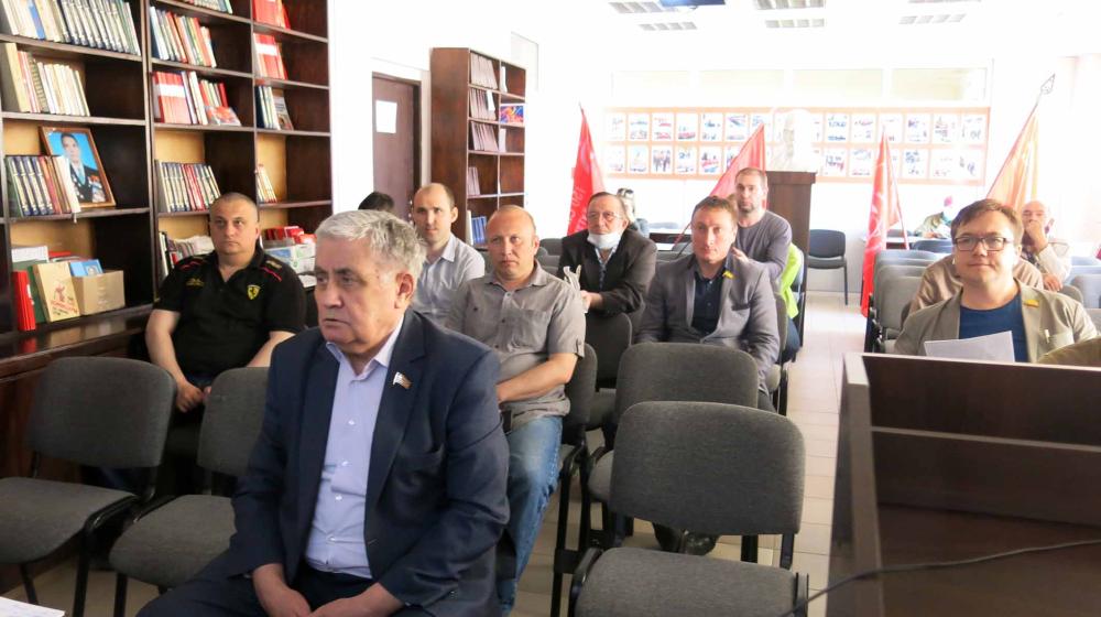 Чувашия. Видеоконференция с руководителями местных партийных отделений