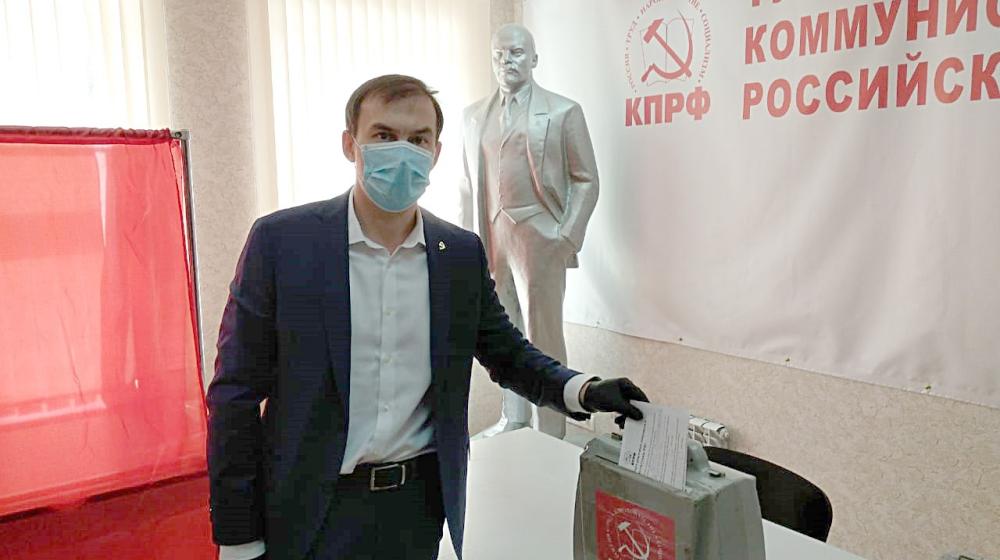 Юрий Афонин принял участие в двух голосованиях по поправкам к Конституции – официальном и народном голосовании КПРФ
