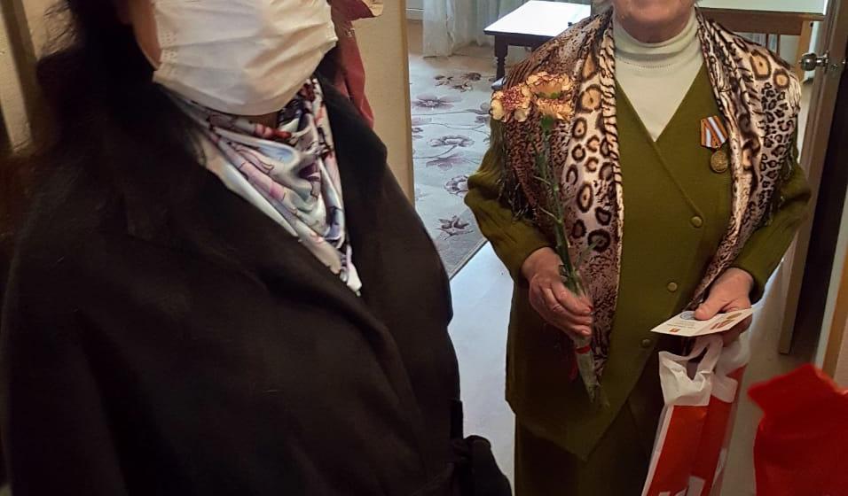 В Калуге прошло поздравление с 75-летием Победы детей войны