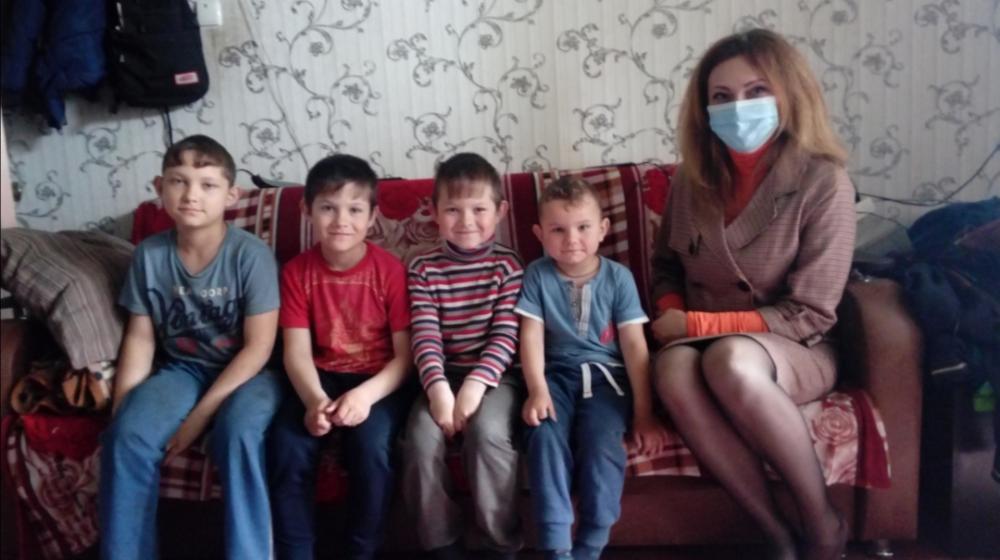 Орловская область. Надежда России помогает одиноким родителям!