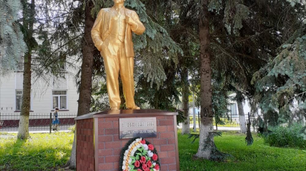 Нижегородская область. В Сеченово открылся отреставрированный памятник В.И. Ленину