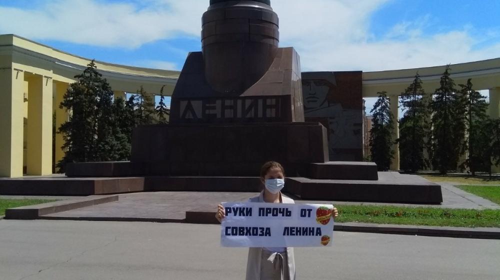 В Волгограде продолжаются пикеты в защиту Грудинина