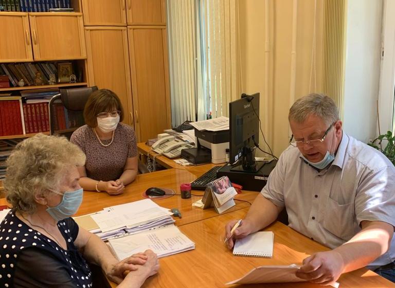 Московская область. Депутат-коммунист Александр Наумов провёл приём граждан в городе Раменском