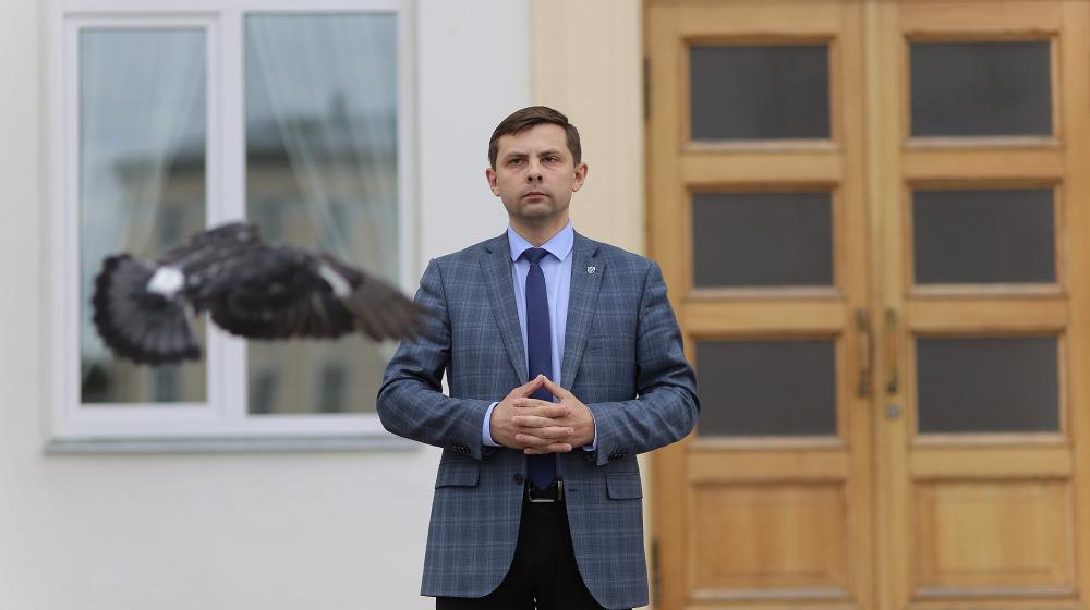 Лидер коммунистов Коми Олег Михайлов «открыл» главную площадь Сыктывкара