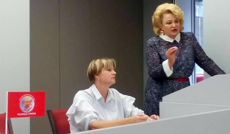Председатель ООД ВЖС - «Надежда России» Нина Останина посетила Ярославль