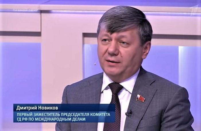Дмитрий Новиков в эфире Первого канала: «Украинский сценарий в Белоруссии неосуществим»