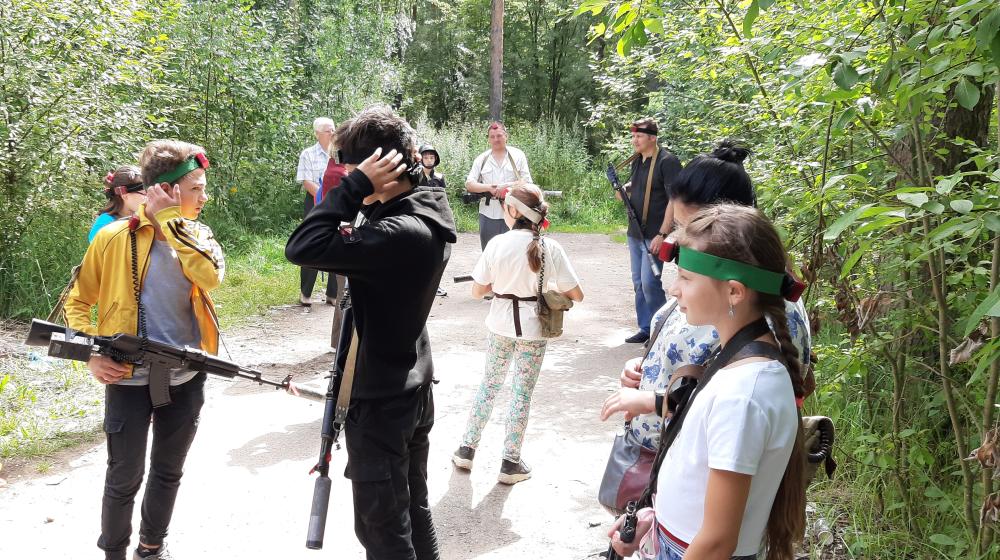 Ивановская область. При поддержке комсомольского движения в Кинешме прошла игра по лазертагу