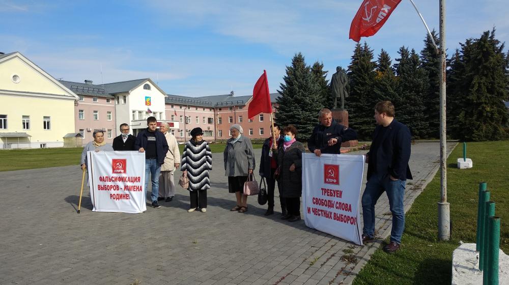 Владимирские коммунисты не согласны с итогами выборов