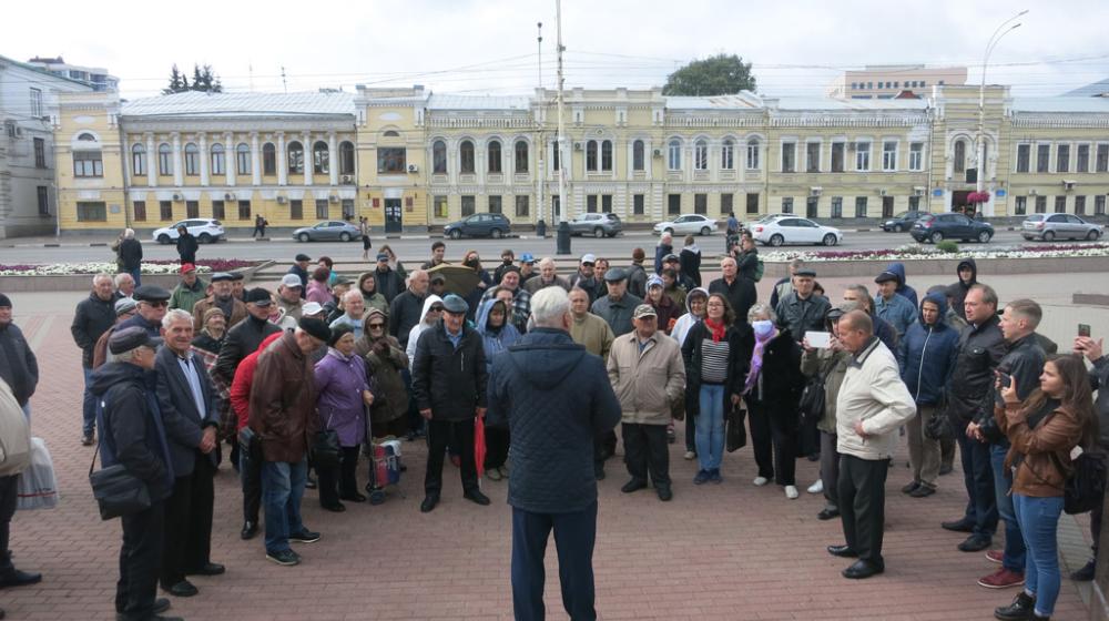 В Тамбове прошло открытое партийное собрание КПРФ