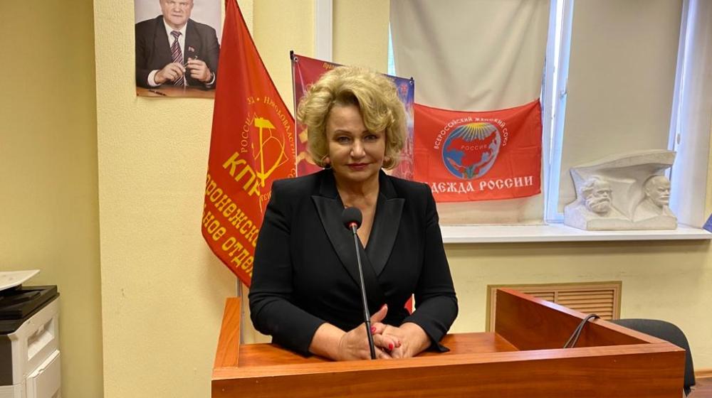 Н.А. Останина с рабочим визитом посетила Воронеж