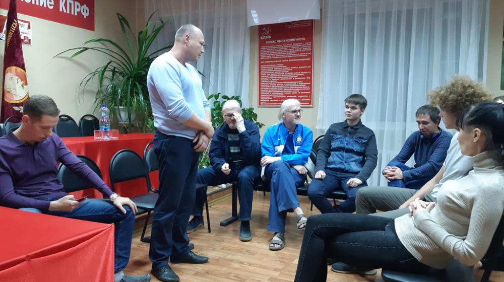 Тамбовская область. Коммунисты полны решимости продолжить работу с населением