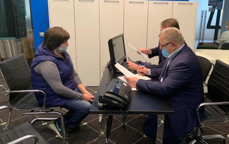 Московская область. Депутат-коммунист Александр Наумов провел прием граждан в Ступино