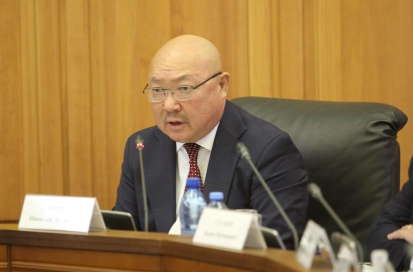 Заявление главы фракции КРО КПРФ Николая Нурова на сессии парламента Калмыкии