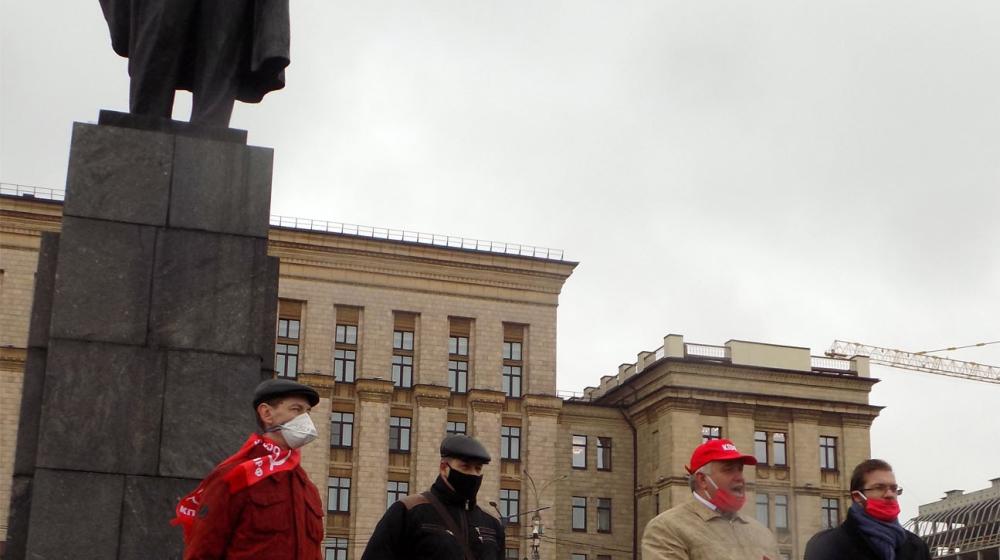 Воронежская область. Под Красным Знаменем Октября – вперёд к социализму!