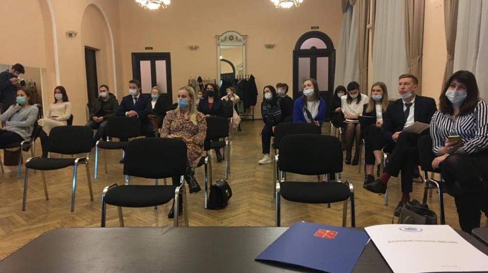 Депутат Госдумы Сергей Пантелеев принял участие в награждении участников конкурса на лучшую организацию работы с молодежью на предприятиях и в организациях Санкт-Петербурга