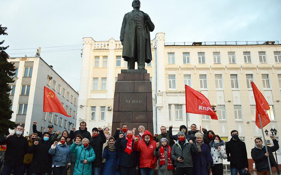 Иваново. Автопробег в честь годовщины Великого Октября