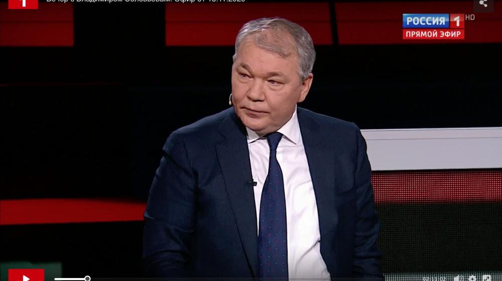 Леонид Калашников выступил в программе «Вечер с Владимиром Соловьевым»