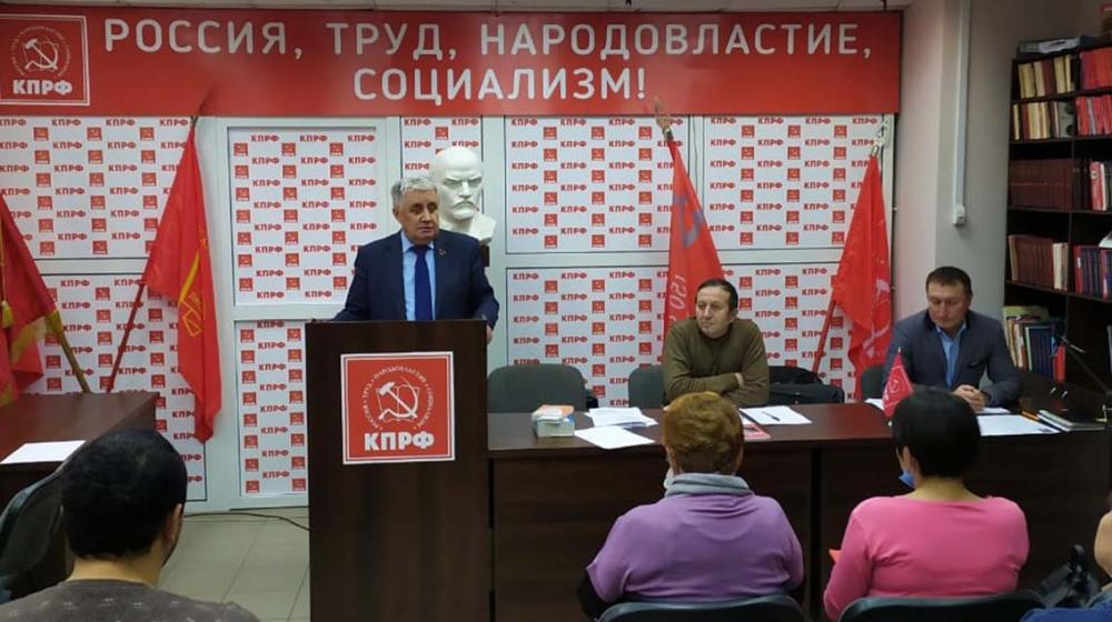 Чувашия. В.С. Шурчанов выступил на собрании депутатов от КПРФ Чебоксарского района