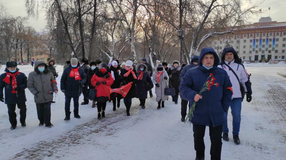 Тюменские коммунисты 21 января отметили День памяти В.И. Ленина