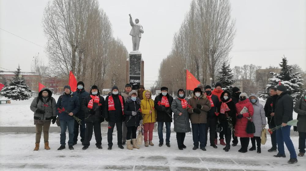 Коммунисты Самарской области почтили память В.И. Ленина