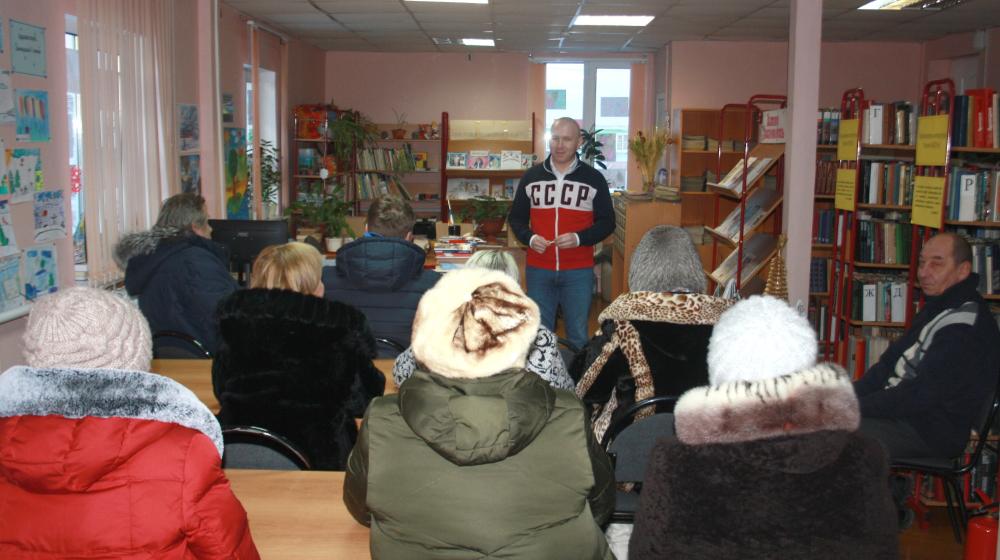 Ненецкий АО. Встреча коммунистов с жителями Андега