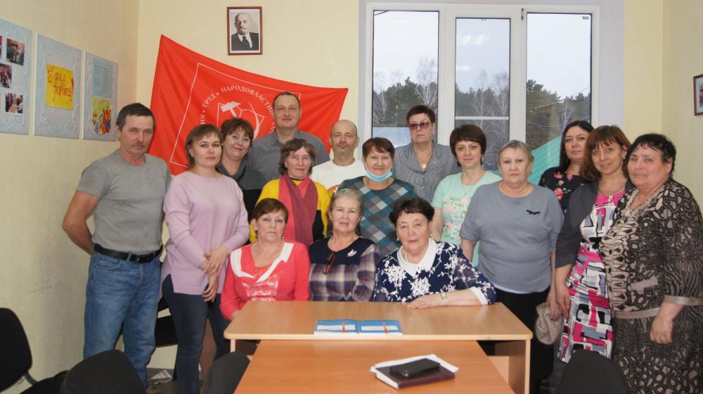 Состоялись встречи первого секретаря Тюменского обкома КПРФ Т.Н. Казанцевой с коммунистами Заводоуковского городского округа, города Ялуторовска и Ялуторовского района