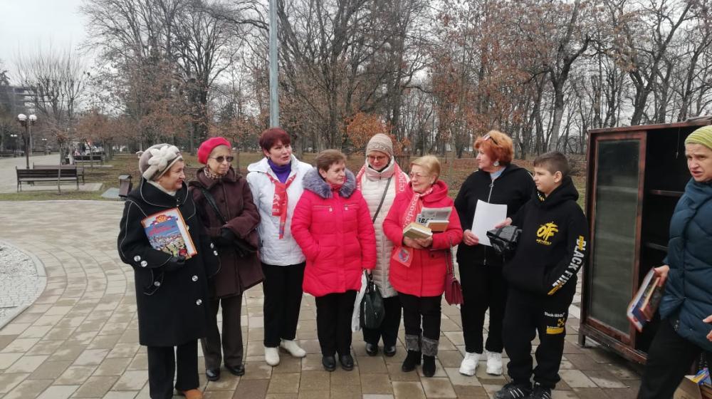 Кабардино-Балкарская Республика. Активисты ВЖС «Надежда России» приняли активное участие в благотворительной акции «День дарения книг»