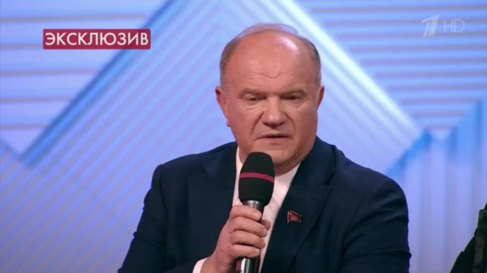 Г.А. Зюганов выступил в программе "Пусть говорят" на Первом канале