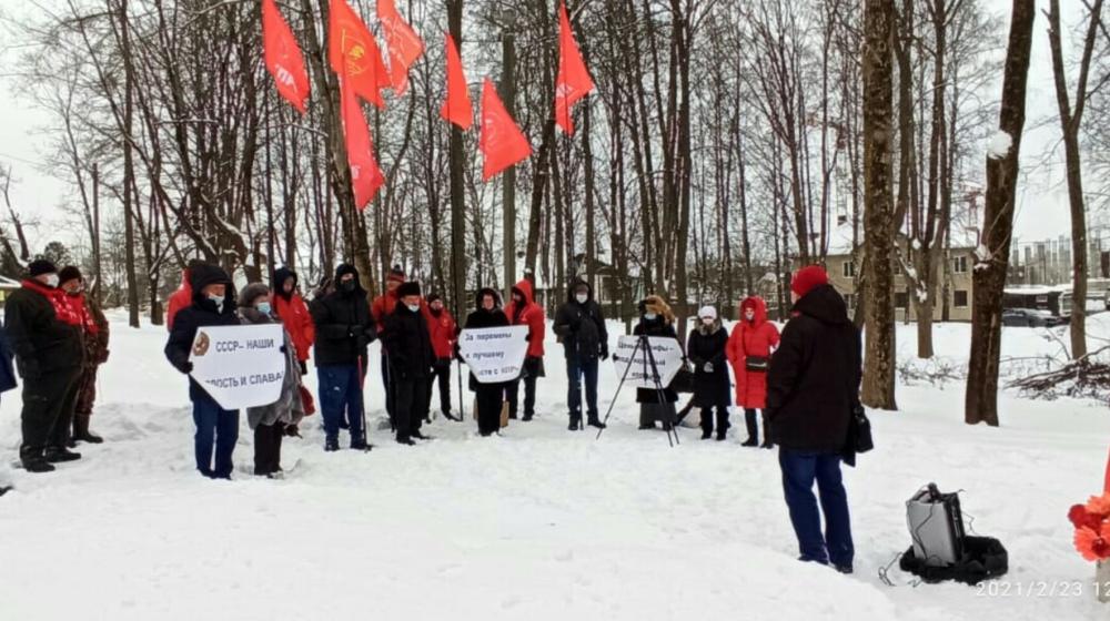 Новгородская область, Валдай: День Красной Армии