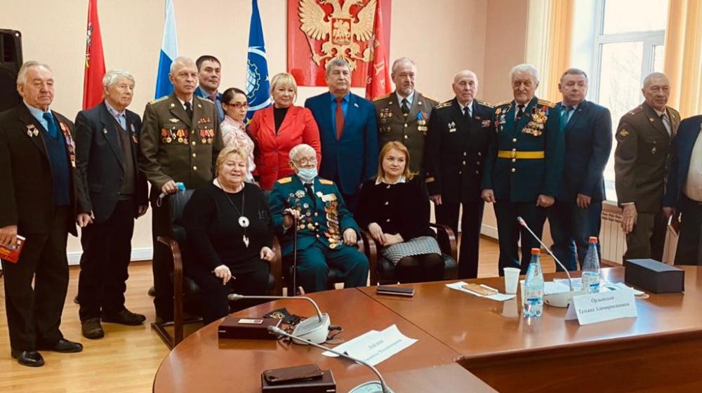Московская область. В Королёве при поддержке КПРФ проведена встреча организаций «Дети войны» и «Союз  Советских офицеров»