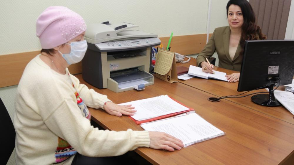 Калужская область. Депутат Марина Костина провела приём избирателей
