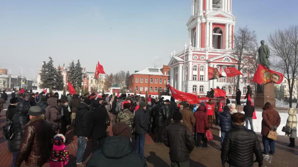 Тамбовская область. Сход граждан с участием депутатов КПРФ выступил за социалистические преобразования