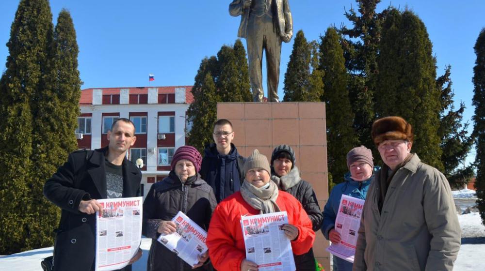 Тамбовская область. Агитационные рейды КПРФ без выходных