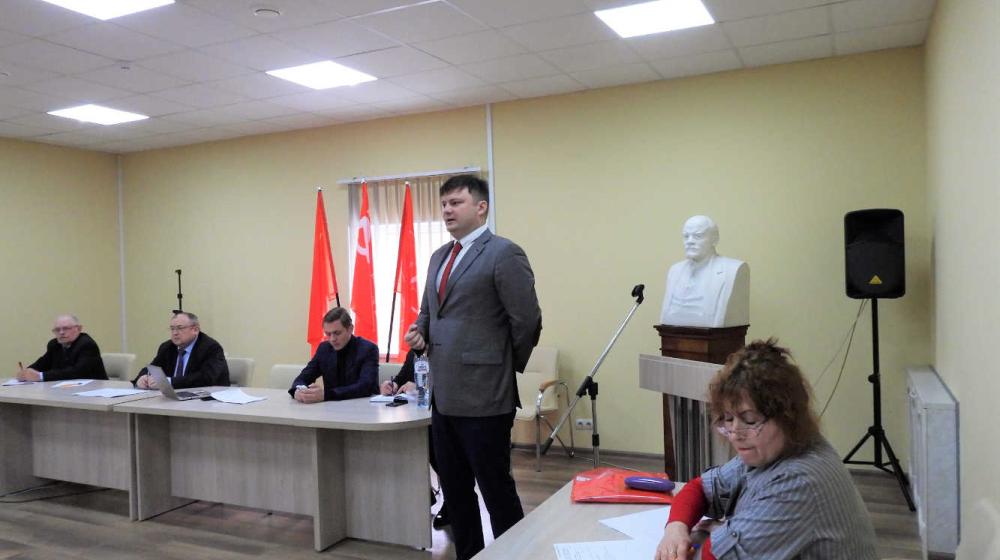 Состоялся Пленум Ленинградского обкома КПРФ