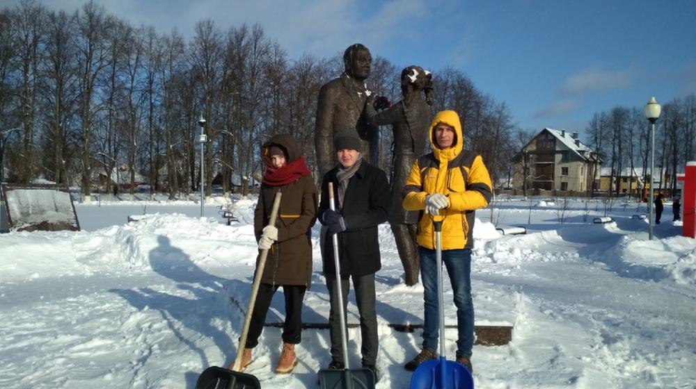 Нижегородская область. Коммунисты взяли шефство над памятниками в городе Бор