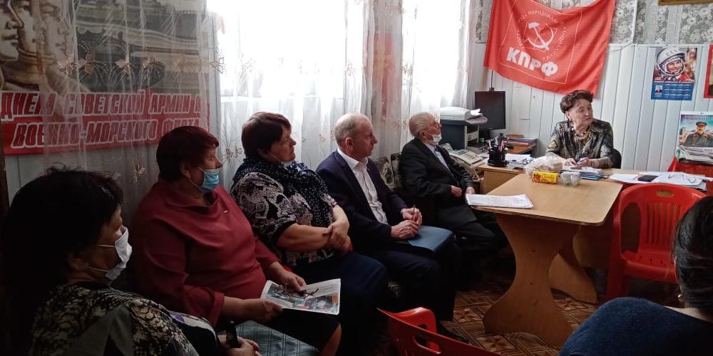 Тюменская область. Депутат-коммунист Тамара Казанцева встретилась с жителями села Казанское
