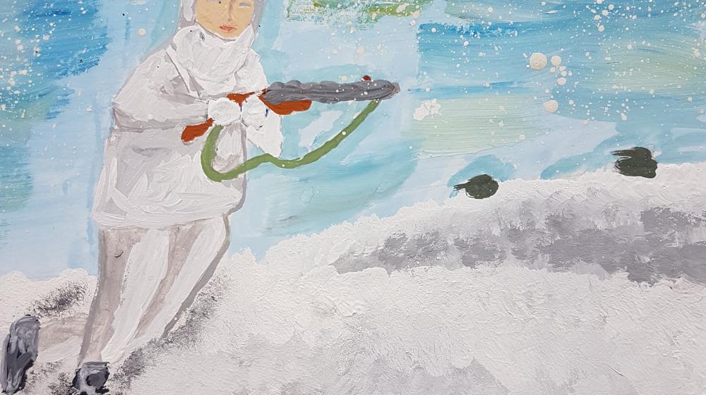 В Архангельске подвели итоги конкурса детских рисунков "Есть такая профессия - Родину защищать"